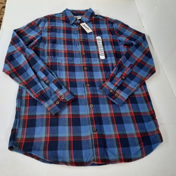 Duluth Trading Co Other - Duluth Plaid Slim Fit Free Swingin Flannel Shirt